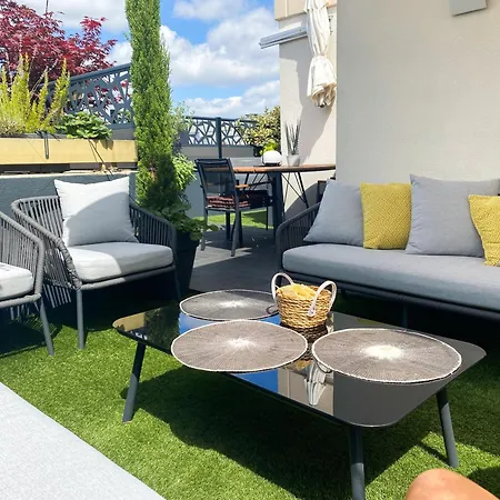 L'attique - Terrasse Panoramique - Centre 斯特拉斯堡